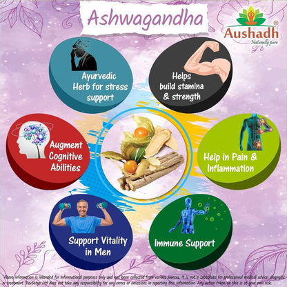 Ashwagandha Powder 100% Pure and Raw - Premium Quality