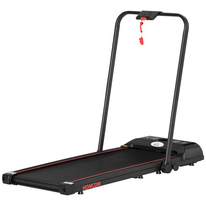 Foldable Walking Treadmill Aerobic Exercise Machine w/ LED Display HOMCOM